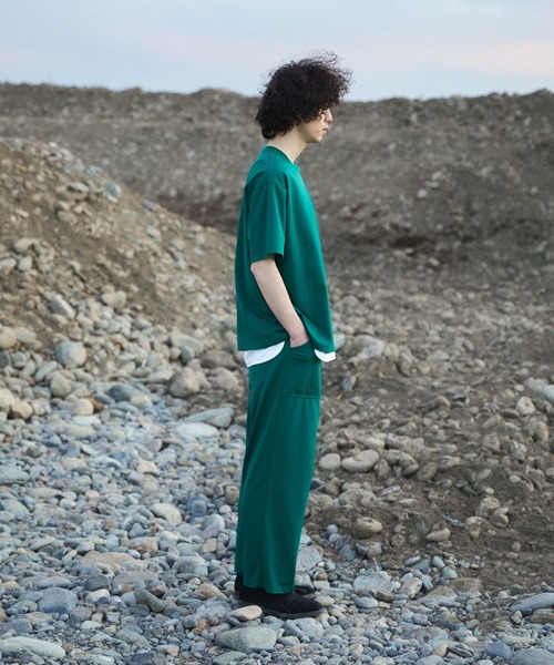 Iroquois（イロコイ）の「MOONTOP TUCK STITCH T（Tシャツ/カットソー・メンズ・ブラック/パープル/ブラウン/グリーン・1/2/3）」の17枚目の写真