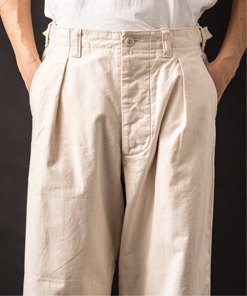 JOURNAL STANDARD（ジャーナルスタンダード）の「【VSシリーズ】 BALLOON バックサテン M43パンツ（カーゴパンツ・メンズ・カーキ/アイボリー・MEDIUM/LARGE）」の10枚目の写真
