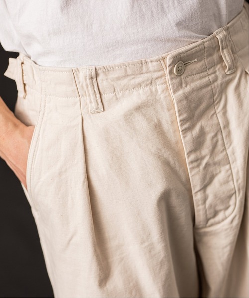 JOURNAL STANDARD（ジャーナルスタンダード）の「【VSシリーズ】 BALLOON バックサテン M43パンツ（カーゴパンツ・メンズ・カーキ/アイボリー・MEDIUM/LARGE）」の12枚目の写真