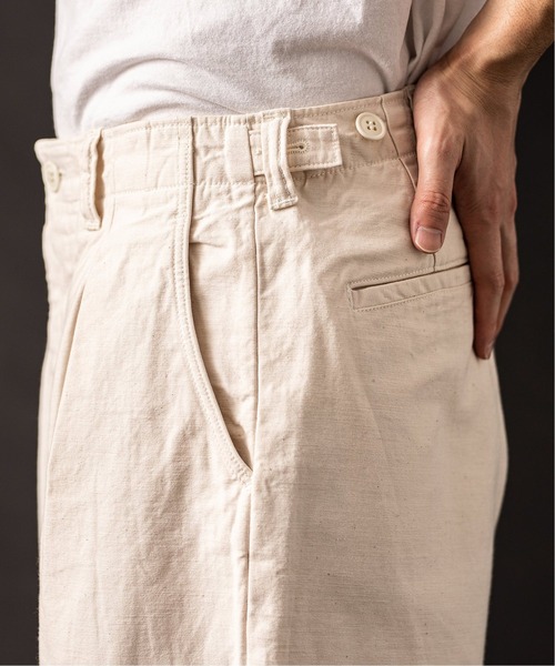 JOURNAL STANDARD（ジャーナルスタンダード）の「【VSシリーズ】 BALLOON バックサテン M43パンツ（カーゴパンツ・メンズ・カーキ/アイボリー・MEDIUM/LARGE）」の13枚目の写真