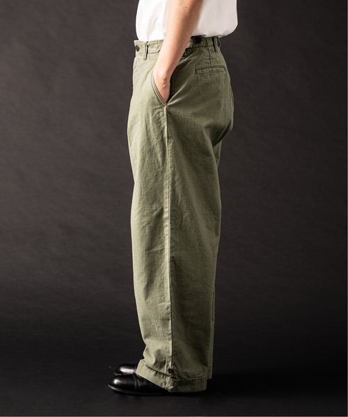 JOURNAL STANDARD（ジャーナルスタンダード）の「【VSシリーズ】 BALLOON バックサテン M43パンツ（カーゴパンツ・メンズ・カーキ/アイボリー・MEDIUM/LARGE）」の15枚目の写真