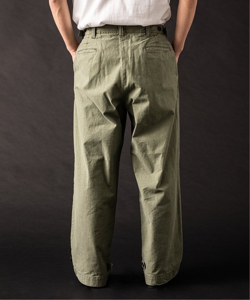 JOURNAL STANDARD（ジャーナルスタンダード）の「【VSシリーズ】 BALLOON バックサテン M43パンツ（カーゴパンツ・メンズ・カーキ/アイボリー・MEDIUM/LARGE）」の16枚目の写真