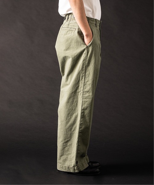 JOURNAL STANDARD（ジャーナルスタンダード）の「【VSシリーズ】 BALLOON バックサテン M43パンツ（カーゴパンツ・メンズ・カーキ/アイボリー・MEDIUM/LARGE）」の17枚目の写真