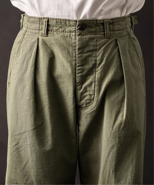 JOURNAL STANDARD（ジャーナルスタンダード）の「【VSシリーズ】 BALLOON バックサテン M43パンツ（カーゴパンツ・メンズ・カーキ/アイボリー・MEDIUM/LARGE）」の18枚目の写真