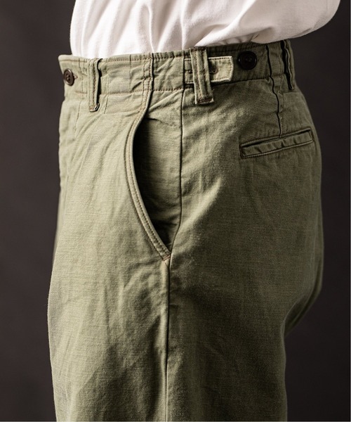 JOURNAL STANDARD（ジャーナルスタンダード）の「【VSシリーズ】 BALLOON バックサテン M43パンツ（カーゴパンツ・メンズ・カーキ/アイボリー・MEDIUM/LARGE）」の19枚目の写真