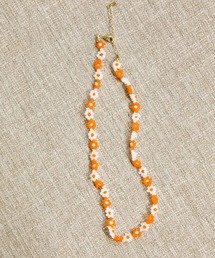 AMERICAN HOLIC | フラワービーズネックレス(ネックレス)