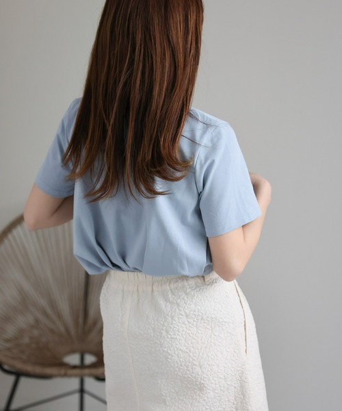 裾フレアTシャツ（Tシャツ/カットソー）｜sakishimatokyo（サキシマ
