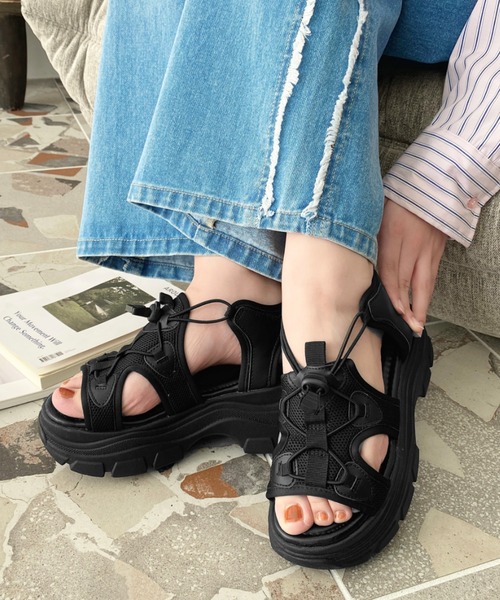 【MBT】 ブラックスポーツサンダル 厚底ソール レディース MBT サンダルのおすすめ人気商品一覧 通販 - Yahoo!ショッピング