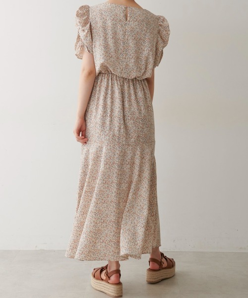 FREE'S MART（フリーズマート）の「【Sシリーズ対応】◇ボリュームスリーブ柄ワンピース（ワンピース・レディース・ホワイト系その他/グリーン系その他/ブラック系その他/ベージュ・SMALL/MEDIUM/X-SMALL）」の22枚目の写真