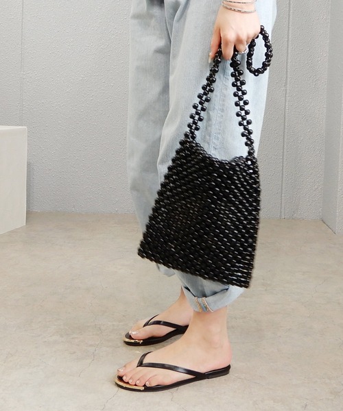 minia（ミニア）の「GDメタルキャップトングサンダル　◇（サンダル・レディース・ブラック/ライトベージュ/シルバー/ゴールド/ゼブラ/パイソン・S/M/L/LL）」の7枚目の写真