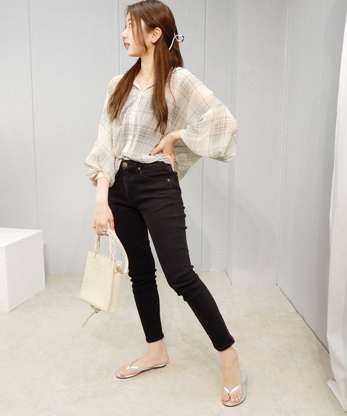 minia（ミニア）の「GDメタルキャップトングサンダル　◇（サンダル・レディース・ブラック/ライトベージュ/シルバー/ゴールド/ゼブラ/パイソン・S/M/L/LL）」の17枚目の写真