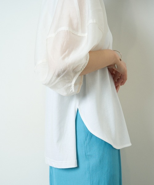 HERENCIA シアーカットソー HERENCIA シアーカットソー