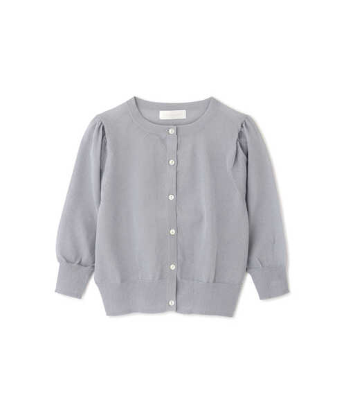 JILL STUART（ジルスチュアート）の「◆《Endy ROBE》シャンテルニット（カーディガン/ボレロ・レディース・ホワイト/ブラック/ブルー・FREE）」の15枚目の写真