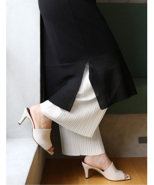 Ehre style(エーレスタイル)の「レギンスより『細見え』するインナープリーツパンツ(その他パンツ・レディース・ホワイト/ブラック/ベージュ/グリーン・FREE)」の21枚目の写真