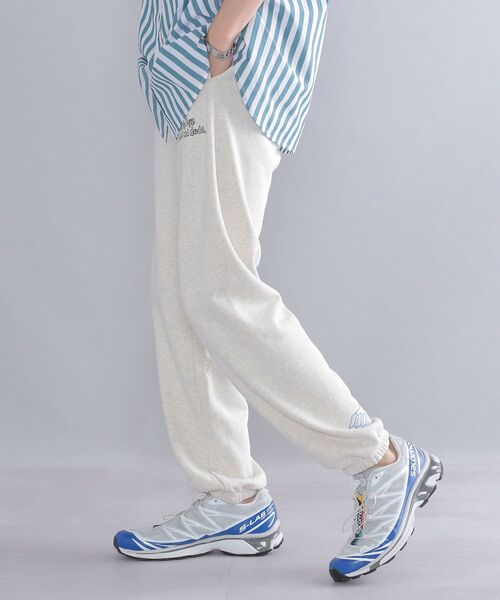 SHIPS(シップス)の「*SHIPS: ROOTS×INFLUENCE LEEGET ペインティング プリント スウェット パンツ(スウェットパンツ・メンズ・ネイビー/グレー・MEDIUM/LARGE/X-LARGE)」の6枚目の写真