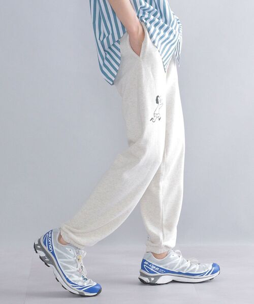 SHIPS(シップス)の「*SHIPS: ROOTS×INFLUENCE LEEGET ペインティング プリント スウェット パンツ(スウェットパンツ・メンズ・ネイビー/グレー・MEDIUM/LARGE/X-LARGE)」の8枚目の写真