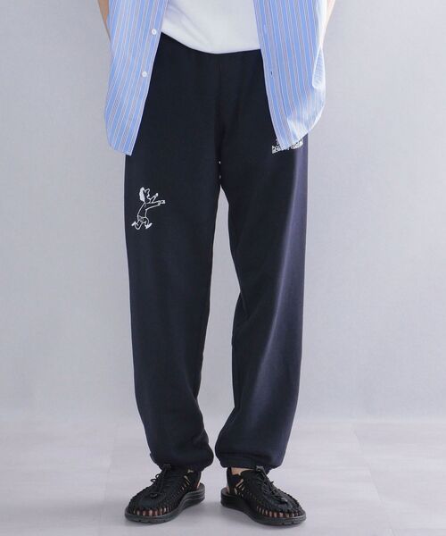 SHIPS(シップス)の「*SHIPS: ROOTS×INFLUENCE LEEGET ペインティング プリント スウェット パンツ(スウェットパンツ・メンズ・ネイビー/グレー・MEDIUM/LARGE/X-LARGE)」の11枚目の写真