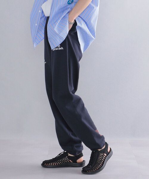 SHIPS(シップス)の「*SHIPS: ROOTS×INFLUENCE LEEGET ペインティング プリント スウェット パンツ(スウェットパンツ・メンズ・ネイビー/グレー・MEDIUM/LARGE/X-LARGE)」の12枚目の写真