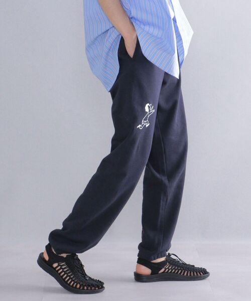 SHIPS(シップス)の「*SHIPS: ROOTS×INFLUENCE LEEGET ペインティング プリント スウェット パンツ(スウェットパンツ・メンズ・ネイビー/グレー・MEDIUM/LARGE/X-LARGE)」の15枚目の写真
