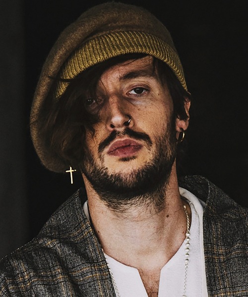 NO ID.（ノーアイディ）の「ウールリブベレー（ハンチング/ベレー帽・メンズ・ブラック/キャメル/グレー・ONE SIZE）」の3枚目の写真