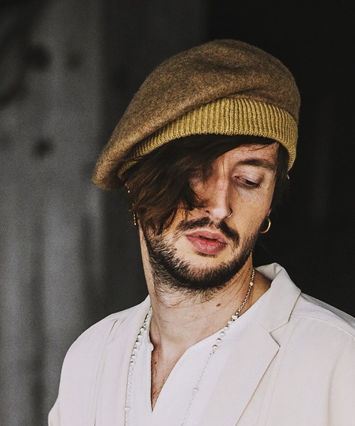 NO ID.（ノーアイディ）の「ウールリブベレー（ハンチング/ベレー帽・メンズ・ブラック/キャメル/グレー・ONE SIZE）」の22枚目の写真