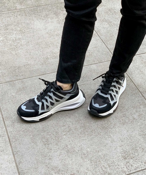 ASH(アッシュ)の「【FUTURA200】ハイテクローカットスニーカー(スニーカー・レディース・ホワイト/ブラック/マルチ・35/38/39/36/37)」の16枚目の写真