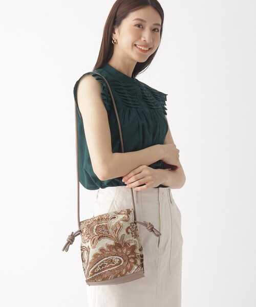 OPAQUE.CLIP（オペークドットクリップ）の「◆アソートドロストミニショルダーバッグ（ショルダーバッグ・レディース・ブラック系3/ブラウン系4/ベージュ系1/ブルー系6・00）」の3枚目の写真