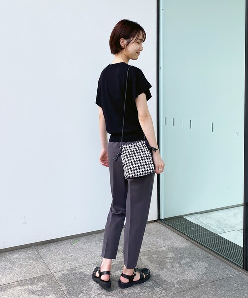 OPAQUE.CLIP（オペークドットクリップ）の「◆アソートドロストミニショルダーバッグ（ショルダーバッグ・レディース・ブラック系3/ブラウン系4/ベージュ系1/ブルー系6・00）」の12枚目の写真