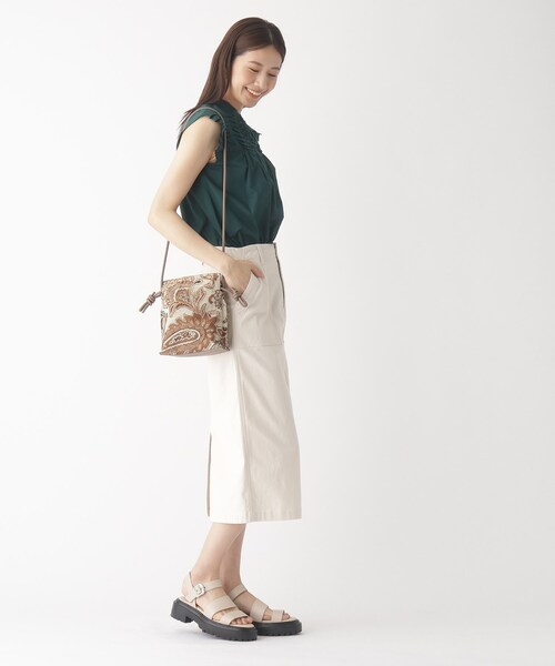 OPAQUE.CLIP（オペークドットクリップ）の「◆アソートドロストミニショルダーバッグ（ショルダーバッグ・レディース・ブラック系3/ブラウン系4/ベージュ系1/ブルー系6・00）」の9枚目の写真