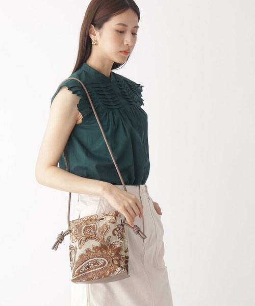 OPAQUE.CLIP（オペークドットクリップ）の「◆アソートドロストミニショルダーバッグ（ショルダーバッグ・レディース・ブラック系3/ブラウン系4/ベージュ系1/ブルー系6・00）」の13枚目の写真