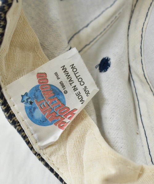 VINTAGE（ヴィンテージ）の「【ヴィンテージ古着】90's PLANET HOLLYWOOD / プラネットハリウッド ロゴ 刺繍 キャップ（キャップ・メンズ・その他・ONESIZE）」の4枚目の写真