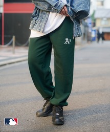 【MLB/メジャーリーグベースボール】別注ワンポイントロゴスウェットパンツ/ユニセックス対応