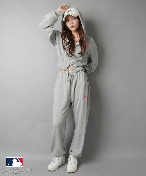 MLB/メジャーリーグベースボール】別注ワンポイントロゴスウェット