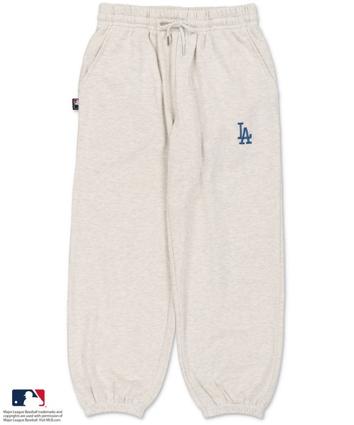 MLB（メジャーリーグベースボール）の「【MLB/メジャーリーグベースボール】別注ワンポイントロゴスウェットパンツ/ユニセックス対応（スウェットパンツ・レディース・ホワイト/ブラック/グリーン/ブルー/ネイビー/オートミール/グレー系その他・M/L）」の8枚目の写真