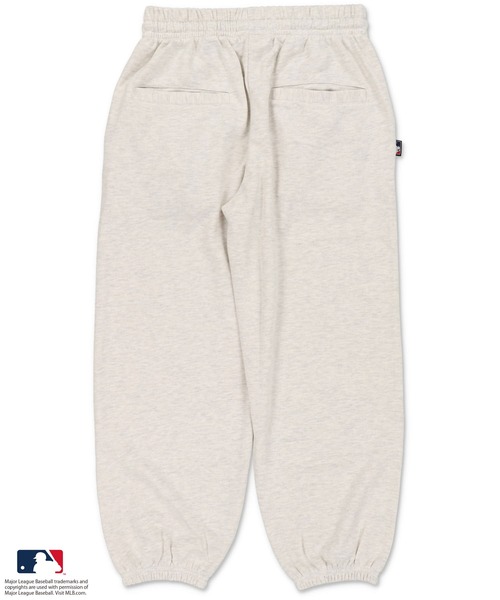 MLB（メジャーリーグベースボール）の「【MLB/メジャーリーグベースボール】別注ワンポイントロゴスウェットパンツ/ユニセックス対応（スウェットパンツ・レディース・ホワイト/ブラック/グリーン/ブルー/ネイビー/オートミール/グレー系その他・M/L）」の14枚目の写真