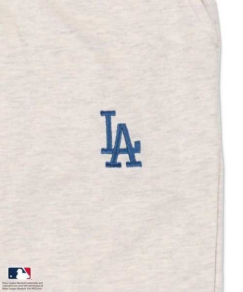 MLB（メジャーリーグベースボール）の「【MLB/メジャーリーグベースボール】別注ワンポイントロゴスウェットパンツ/ユニセックス対応（スウェットパンツ・レディース・ホワイト/ブラック/グリーン/ブルー/ネイビー/オートミール/グレー系その他・M/L）」の17枚目の写真