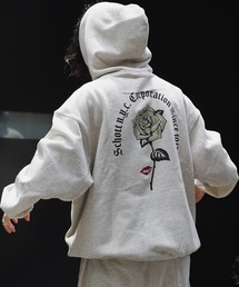 schott | 【WEB LIMITED】Schott/ショット/HOODED SWEAT DOLLER ROSE/ダラーローズ パーカー(パーカー)