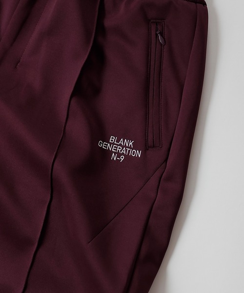 NUMBER (N)INE（ナンバーナイン）の「JERSEY PANTS / ワンポイント シリコンロゴ ジャージー トラックパンツ / セットアップ対応可能（その他パンツ・メンズ・ダークネイビー/バーガンディー/ブラック・3/4/2）」の9枚目の写真