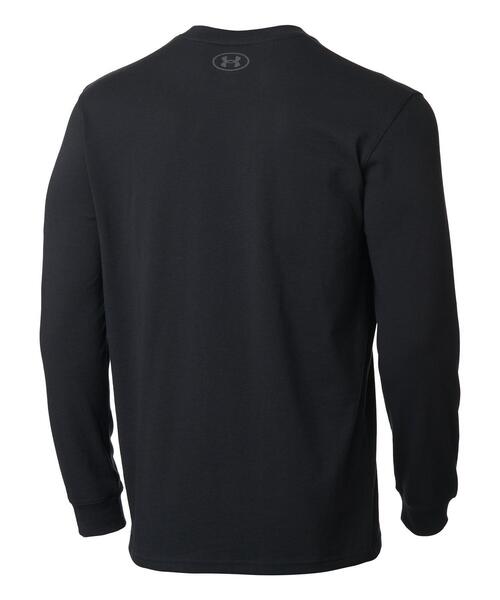 UNDER ARMOUR(アンダーアーマー)の「UAヘビーウエイト チャージドコットン ロングスリーブ シンボル Tシャツ(トレーニング/メンズ)(Tシャツ/カットソー・メンズ・ホワイト/ブラック/ブルー系その他・M/L/XL/XXL/S/3XL)」の8枚目の写真