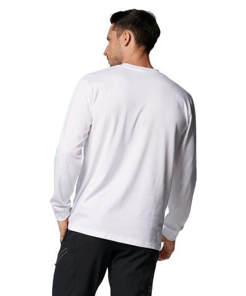 UNDER ARMOUR(アンダーアーマー)の「UAヘビーウエイト チャージドコットン ロングスリーブ シンボル Tシャツ(トレーニング/メンズ)(Tシャツ/カットソー・メンズ・ホワイト/ブラック/ブルー系その他・M/L/XL/XXL/S/3XL)」の9枚目の写真