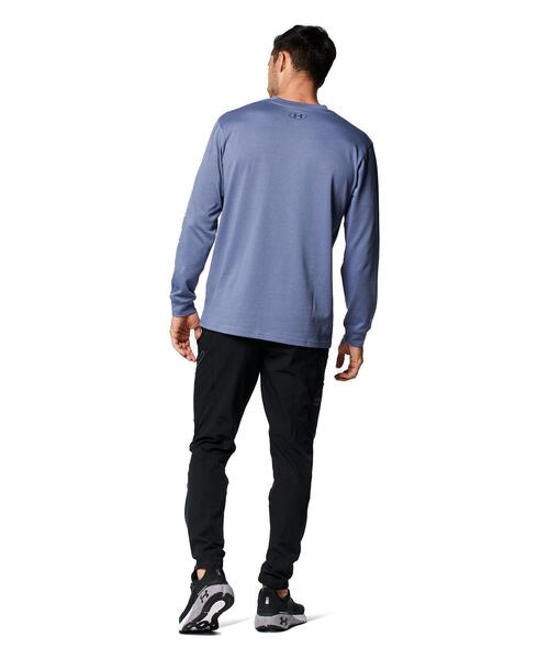UNDER ARMOUR(アンダーアーマー)の「UAヘビーウエイト チャージドコットン ロングスリーブ シンボル Tシャツ(トレーニング/メンズ)(Tシャツ/カットソー・メンズ・ホワイト/ブラック/ブルー系その他・M/L/XL/XXL/S/3XL)」の16枚目の写真