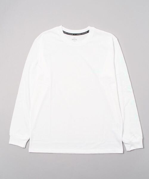 UNDER ARMOUR(アンダーアーマー)の「UAヘビーウエイト チャージドコットン ロングスリーブ シンボル Tシャツ(トレーニング/メンズ)(Tシャツ/カットソー・メンズ・ホワイト/ブラック/ブルー系その他・M/L/XL/XXL/S/3XL)」の21枚目の写真