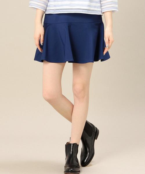 BEAUTY&YOUTH UNITED ARROWS（ビューティーアンドユースユナイテッドアローズ）の「BYSF ぺプラムミニスカート ◆（スカート・レディース・ブラック/ロイヤルブルー・SMALL/MEDIUM）」の2枚目の写真