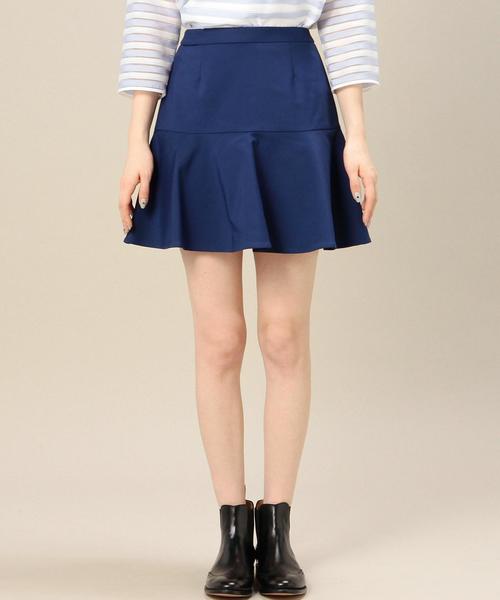 BEAUTY&YOUTH UNITED ARROWS（ビューティーアンドユースユナイテッドアローズ）の「BYSF ぺプラムミニスカート ◆（スカート・レディース・ブラック/ロイヤルブルー・SMALL/MEDIUM）」の11枚目の写真