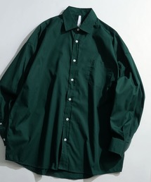 Ritzy（リッツィー）の「綿ブロード レギュラーカラーLSシャツ レディース メンズ（シャツ/ブラウス）」