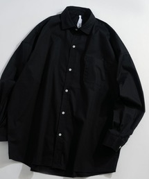 Ritzy | 綿ブロード レギュラーカラーLSシャツ レディース メンズ(シャツ/ブラウス)