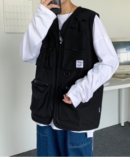 オーバーサイズ】TRAVEL SMITH トラベルスミス フィッシングベスト