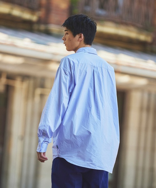 FIDELITY(フィデリティ)の「BUTTON DOWN BIG SHIRT / ボタンダウン ビッグシャツ(シャツ/ブラウス・メンズ・ネイビー/オフホワイト/ブルー系その他/ミント・LARGE/MEDIUM)」の20枚目の写真