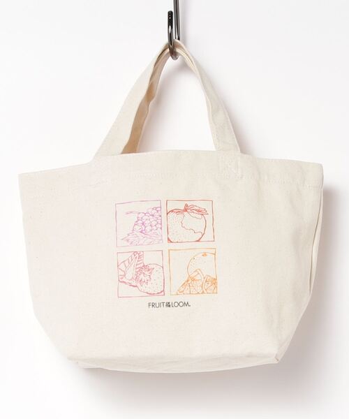 ONE DAY KMC (ワンデイケーエムシー)の「FRUIT OF THE LOOM/ FFGS SOUVENIR MINI TOTE BAG A / 70076200(トートバッグ・レディース・グリーン/マスタード/ネイビー/ブルー/パープル/ミント/レッド系その他・ONESIZE)」の14枚目の写真