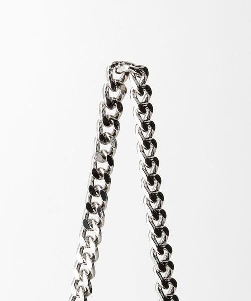 BEAUTY&YOUTH UNITED ARROWS（ビューティーアンドユースユナイテッドアローズ）の「プク スクエアフラップ ショルダーバッグ -2WAY-（ショルダーバッグ・レディース・ダークブラウン/ターコイズブルー・FREE）」の22枚目の写真